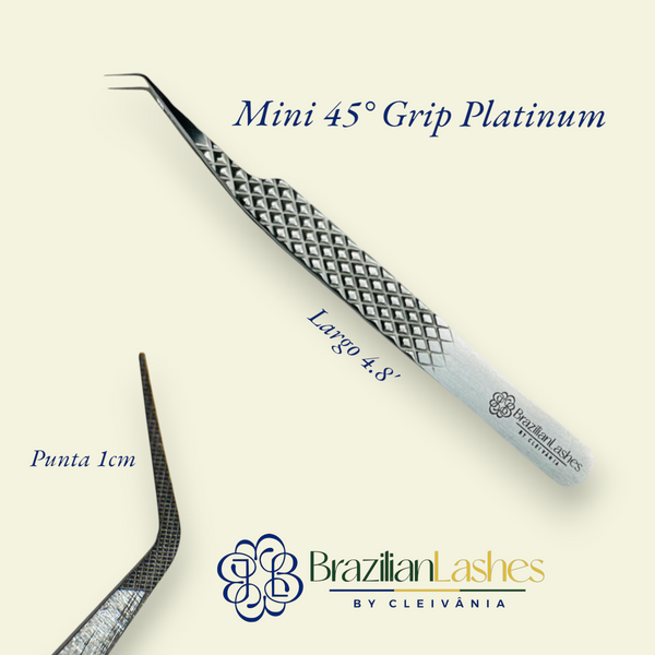 Mini 45° Grip Platinum