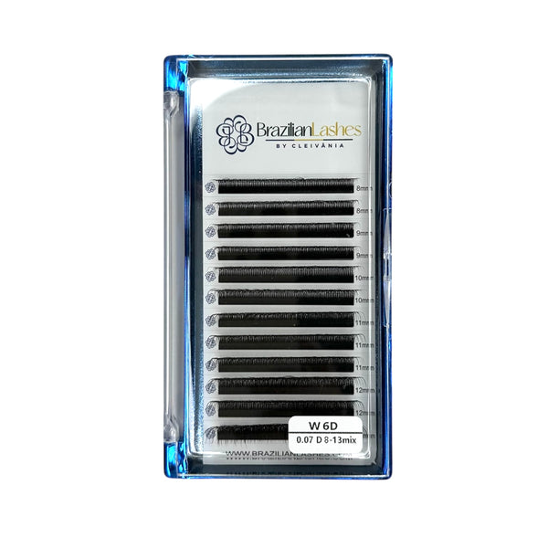 Pestañas Volumen Egipcio - W6D D 0.07 Mix