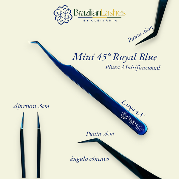 Mini 45° Royal Blue